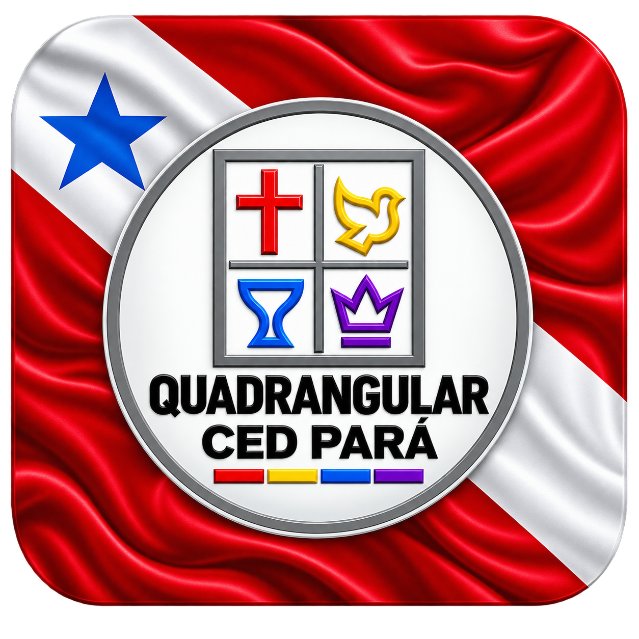 Logo Quadrangular CED Pará